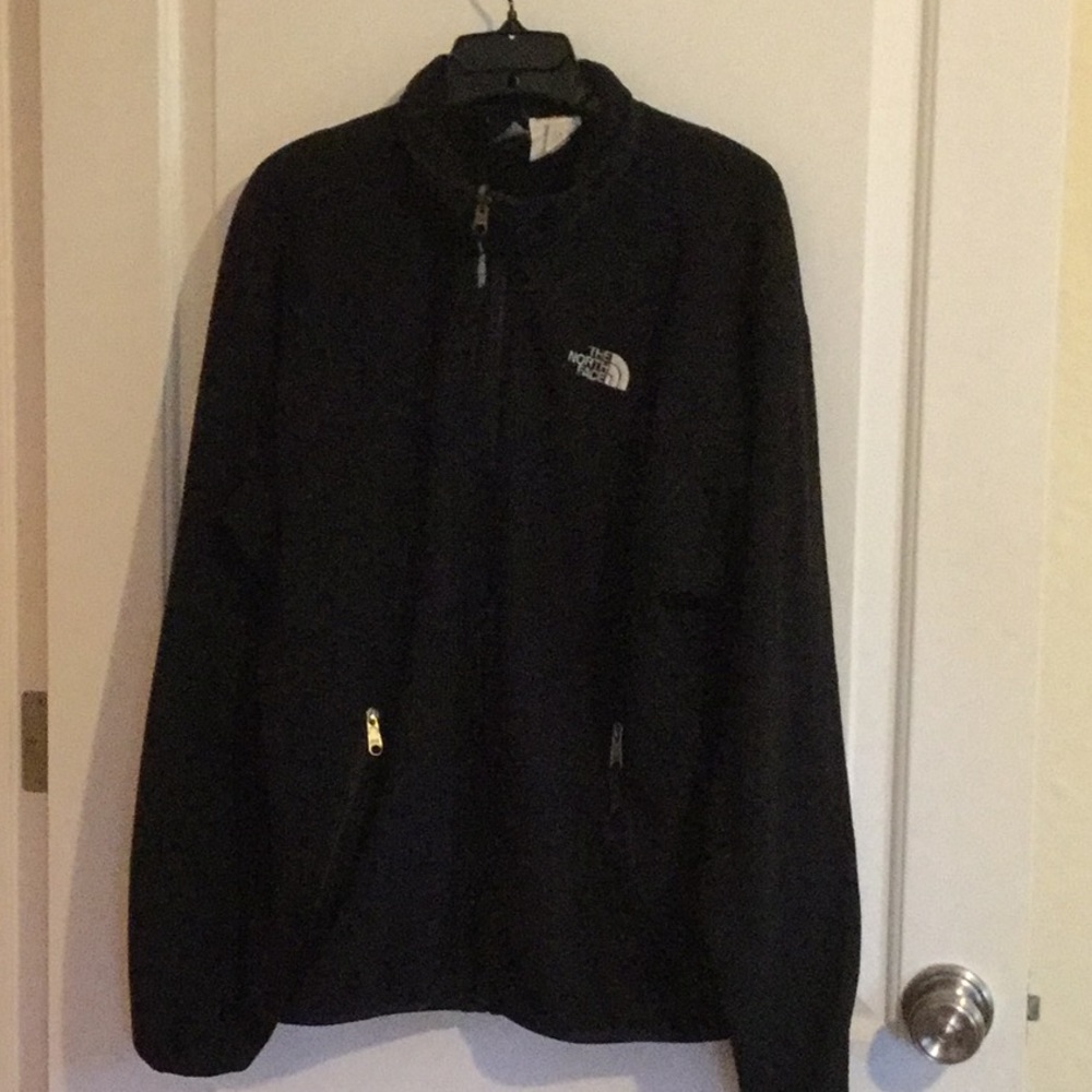 North Face full zip micro fleece jacket